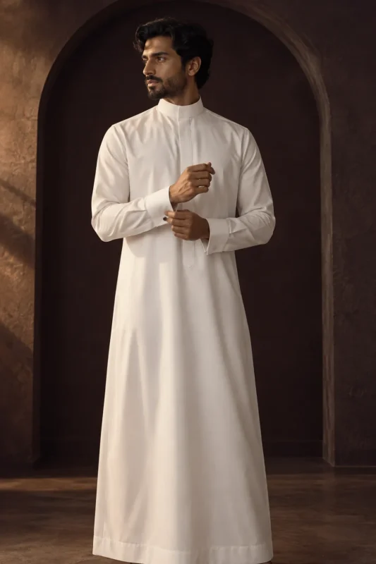 AL-KAIF demonstration garment — Hero